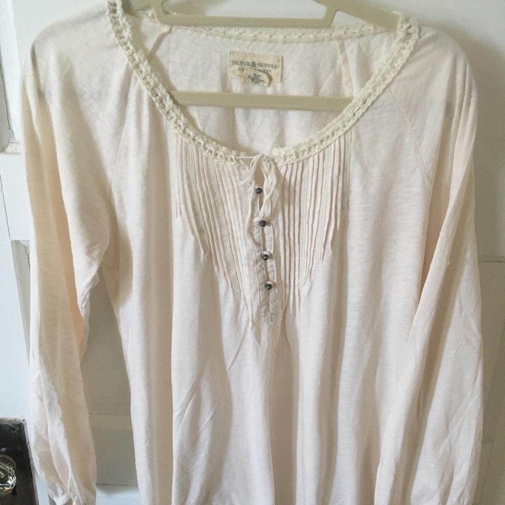 Denim&Supply Ralph Lauren Long Sleeve Blouse